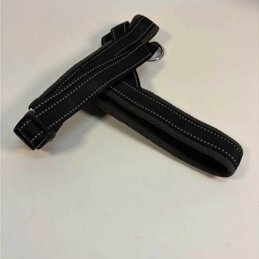 HAPPILAX Medium Padded Dog Collar / Harness Strap – Neoprene – New